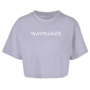 Damen Oversize Crop Top waymaker