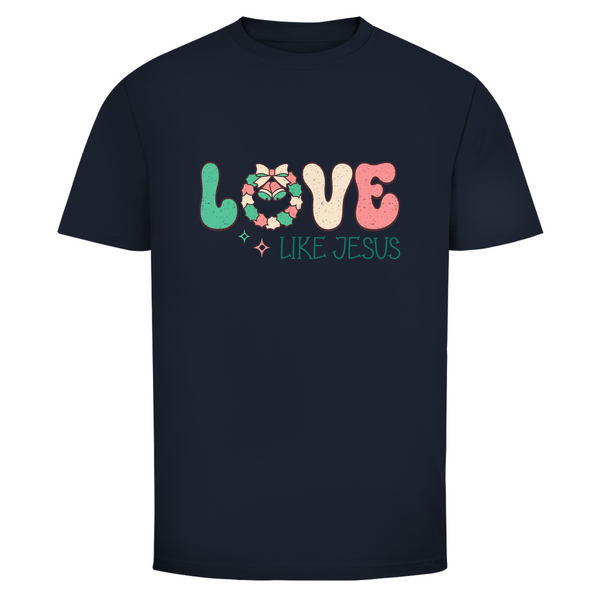 Herren T-Shirt love like jesus