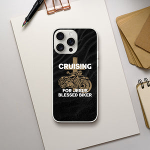 cruising for jesus blessed biker iPhone-Hülle