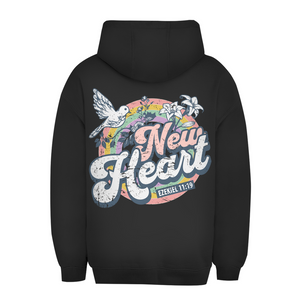 Unisex Oversize Hoodie new heart ezekiel 11:19