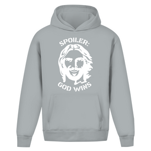 Oversize Hoodie Ohne Kordel spoiler god wins