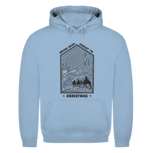 Herren Hoodie christ to christmas