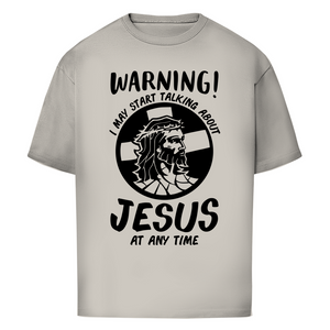 Oversize T-Shirt jesus at any time