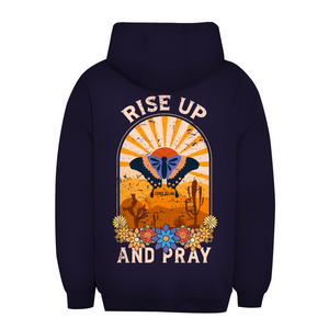 Unisex Oversize Hoodie rise up and pray