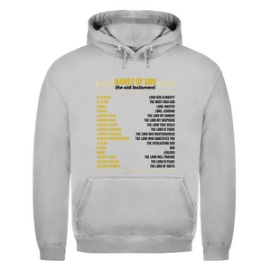 Herren Hoodie names of god