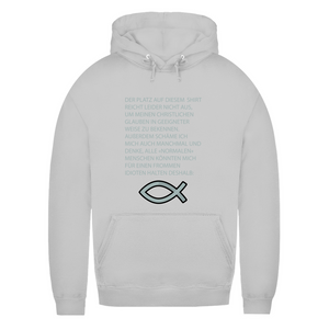 Damen Hoodie ICHTHYS spruch