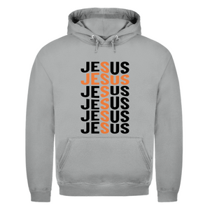Herren Hoodie jesus kreuz