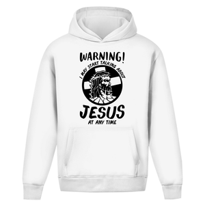 Oversize Hoodie Ohne Kordel jesus at any time