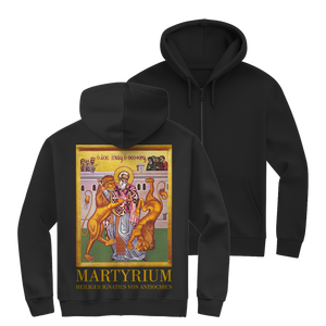 Herren Zipper Hoodie martyrium ignatius von antiochien