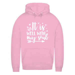Damen Hoodie it is well with my soul