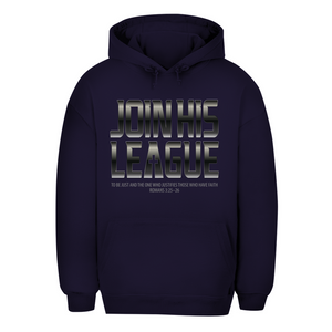 Unisex Oversize Hoodie join his league romans 3:25-26