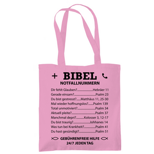 Tragetasche bibel notfallnummern