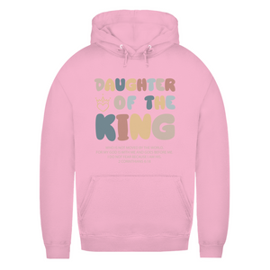 Damen Hoodie daughter of the king 2 corinthians 6:18
