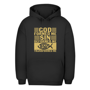 Unisex Oversize Hoodie god formed me