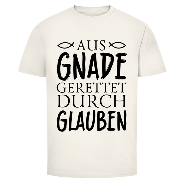 Herren T-Shirt aus gnade gerettet