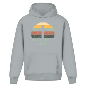 Oversize Hoodie Ohne Kordel jesus verändert alles