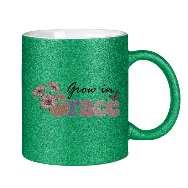 Glitzertasse grow in grace