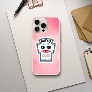 mayo light shine Matthew 5:16 iPhone-Hülle