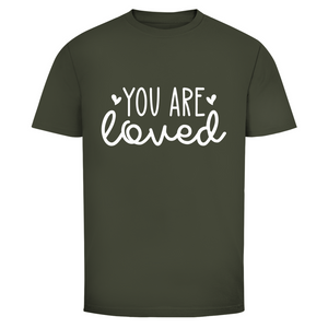 Herren T-Shirt you are loved