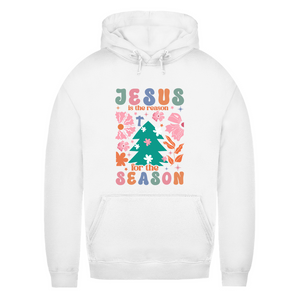 Damen Hoodie jesus is reason for the season