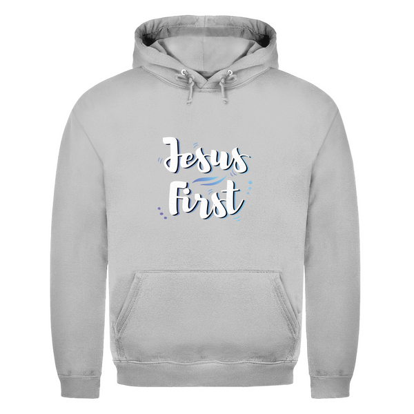 Herren Hoodie jesus first