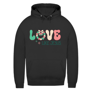 Damen Hoodie love like jesus
