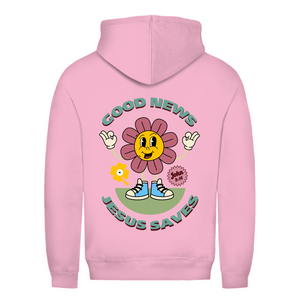 Damen Hoodie good news jesus saves