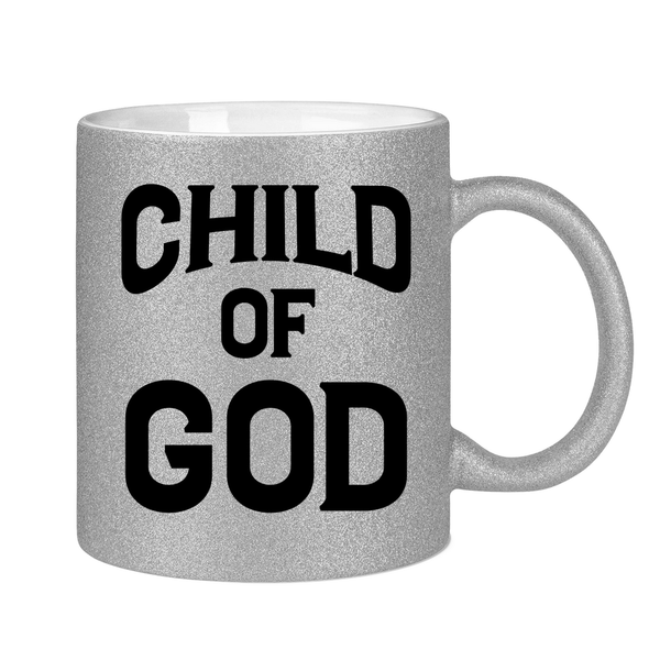 Glitzertasse child of god