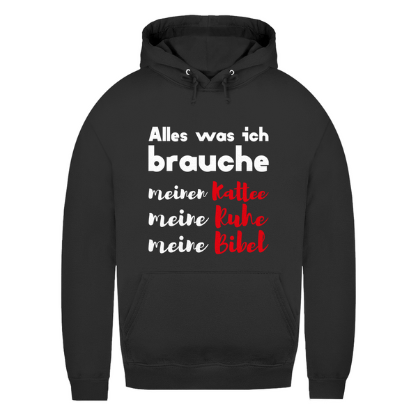 Damen Hoodie alles was ich brauche