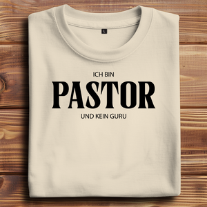 Oversize T-Shirt ich bin pastor