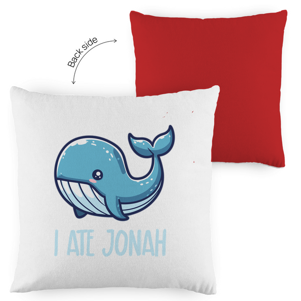 Kopfkissen zweifarbig i ate jonah wal