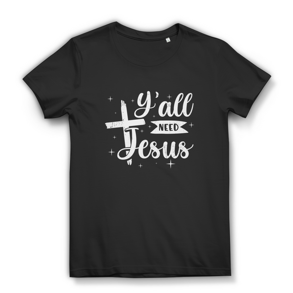 Damen Bio T-Shirt all you need jesus