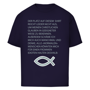 Oversize T-Shirt ICHTHYS spruch