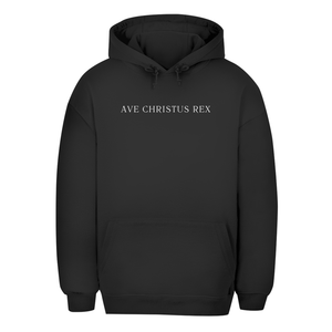 Unisex Oversize Hoodie ave christus rex