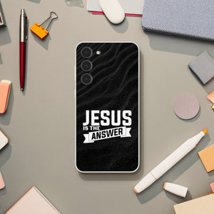 jesus is the answer Samsung-Hülle