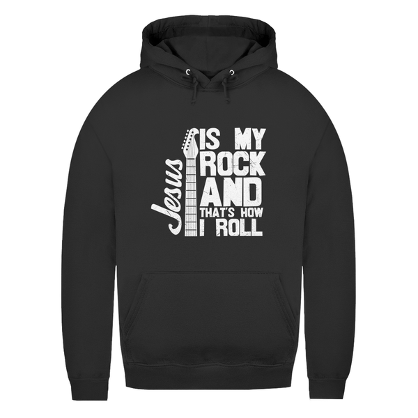 Damen Hoodie jesus is my rock guitarist