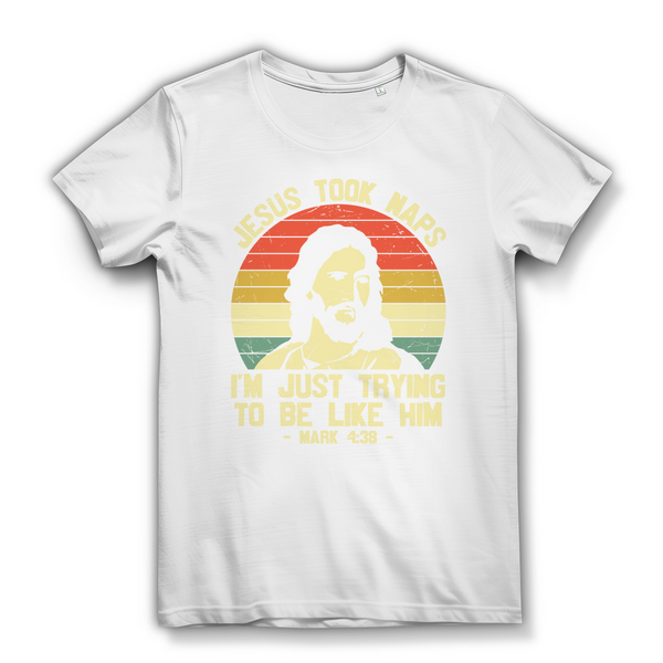 Damen Bio T-Shirt jesus took naps mark 4:38