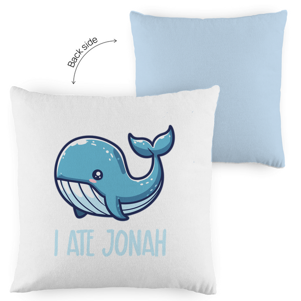 Kopfkissen zweifarbig i ate jonah wal