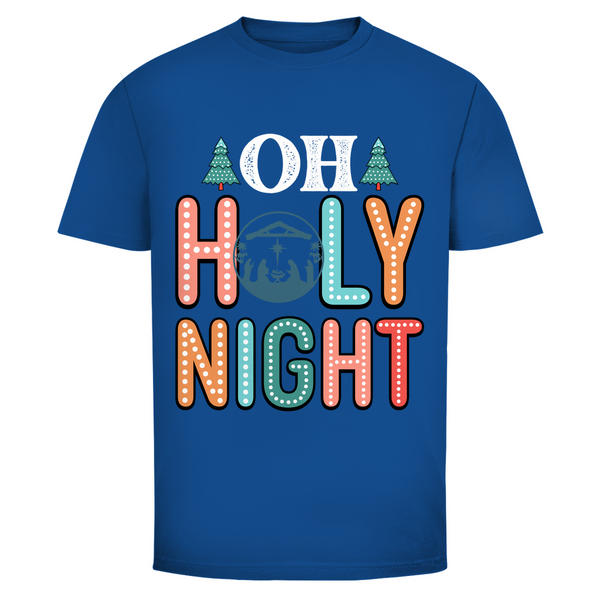 Herren T-Shirt oh holy night