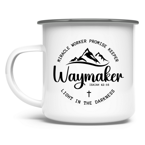 Emaille Tasse waymaker isaiah 42:16