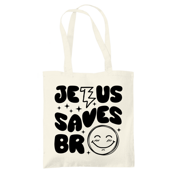 Tragetasche jesus saves bro