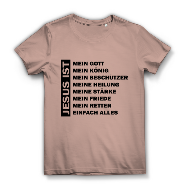 Damen Bio T-Shirt jesus ist mein gott