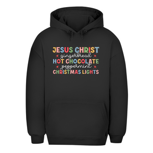 Unisex Oversize Hoodie jesus christ gingerbread