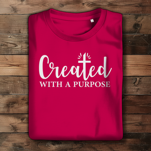 Damen Bio T-Shirt created with a purpose