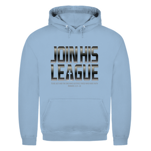 Herren Hoodie join his league romans 3:25-26