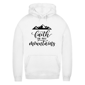 Damen Hoodie faith can move mountains