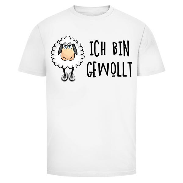 Herren T-Shirt ich bin gewollt