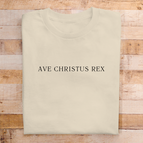 Herren T-Shirt ave christus rex