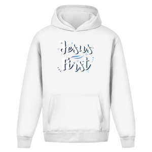 Oversize Hoodie Ohne Kordel jesus first