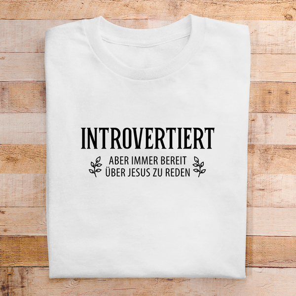 Herren T-Shirt introvertiert